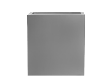 STEEL - High rectangular stainless steel plant pot with automatic watering by Hobby Flower - view 3